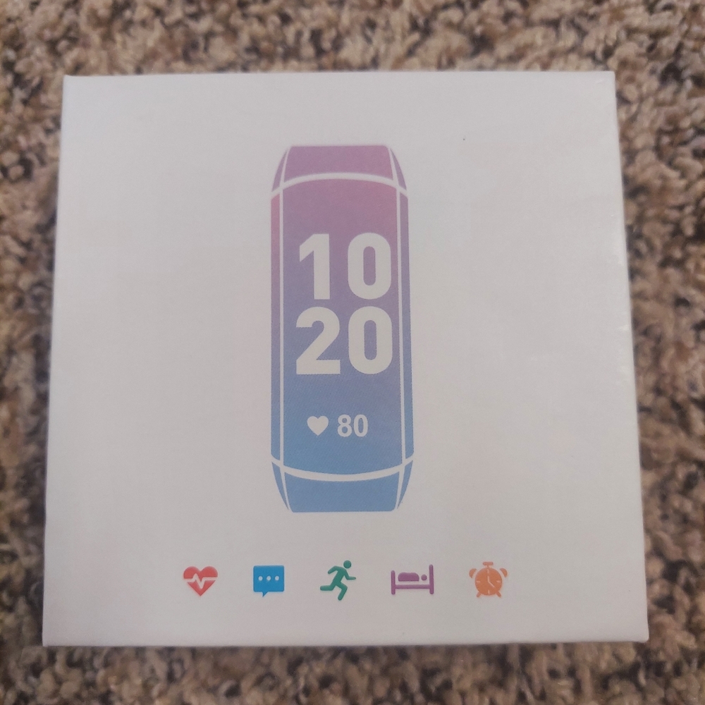 Multicolor Fitness Tracker Box